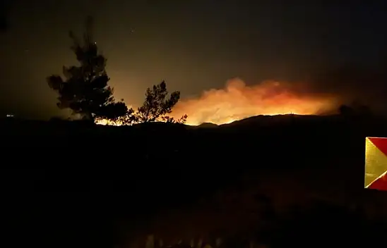 Marmaris'te yangın 2. gününde