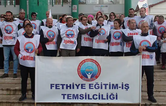 ÖĞRETMENLERDEN İŞ BIRAKMA EYLEMİ