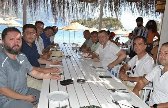 Ölüdeniz Kumburnu Plajı'na Başkanlardan 'Hayırlı Olsun' Ziyareti