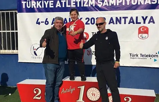 ÖZEL SPORCU TÜRKİYE ŞAMPİYONU OLDU