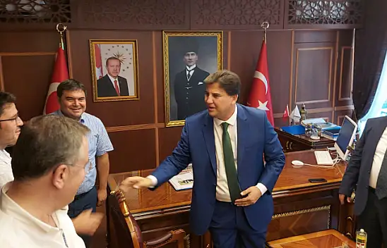 Protokol bayramlaştı