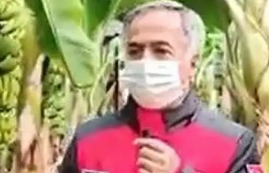 Sarıkaya'dan muz üreticisine ziyaret