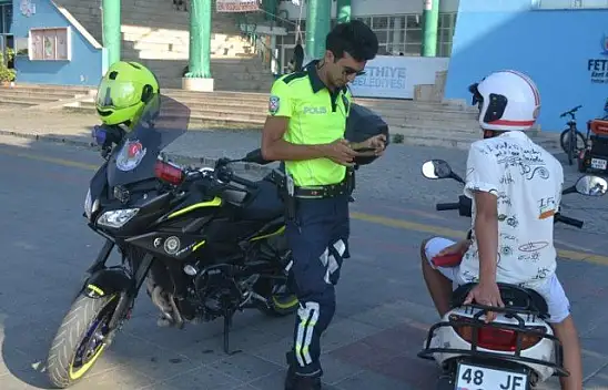 Trafiğe Kapalı Alanlarda Motor Kullananlara Ceza Yağdı