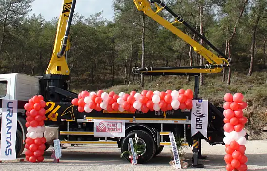 URANTAŞ BETON'DAN YERLİ ÜRETİME DESTEK
