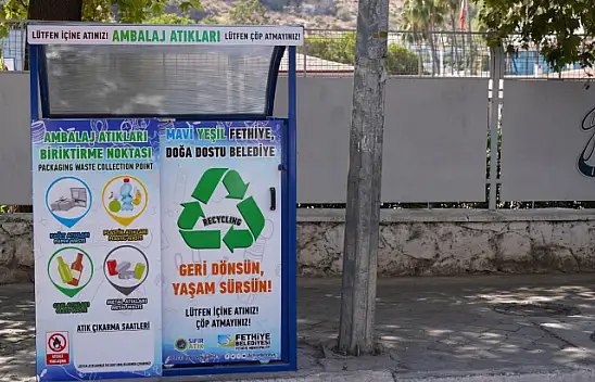 80 adet ambalaj atığı biriktirme konteynerleri daha koyuldu