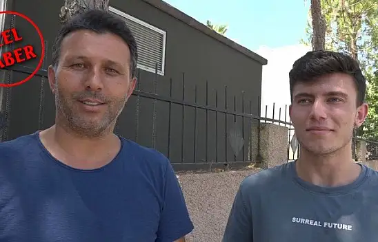 Baba oğul YKS sınavına birlikte girdi