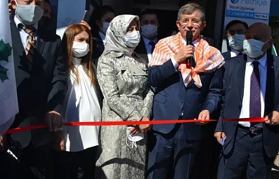 Davutoğlu, Fethiye İlçe binası açılışını gerçekleştirdi