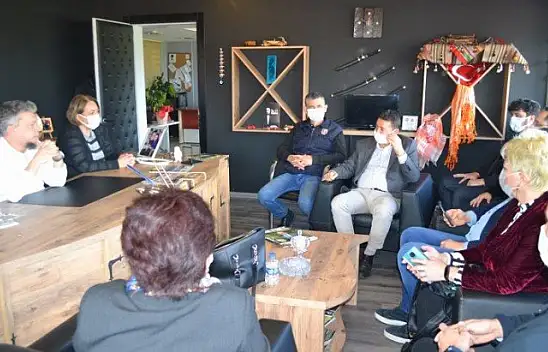 DEVA Partisi'nden SED Medya'ya ziyaret