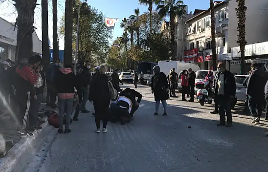 Fethiye'de motosiklet yayaya çarptı 1 ölü, 1 yaralı