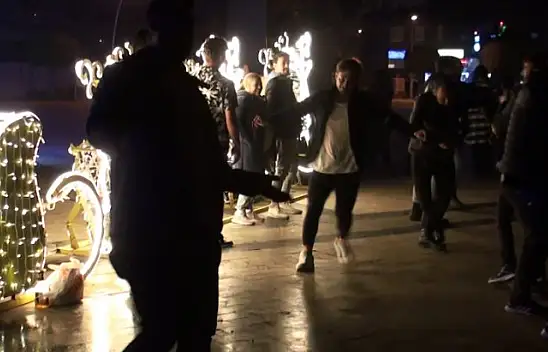 Fethiye'de yılbaşı renkli geçti