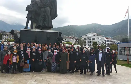 Fethiye Gaziler Derneği'ne Tokat'tan Anlamlı Ziyaret