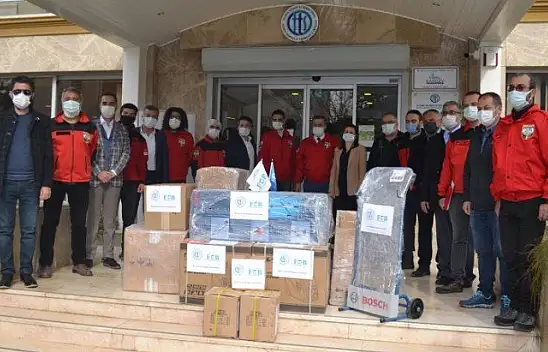 FTSO ve FGB'den, AKUT'a toplam 100 bin tl'lik ekipman desteği