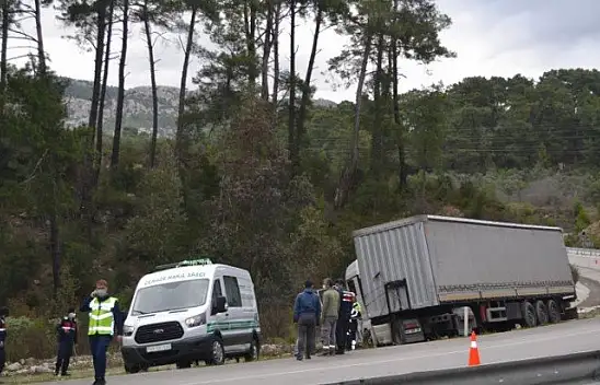 Göcek Mahallesi'nde tır kazası 1 ölü