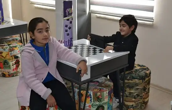 İlkokula akıl ve zekâ oyunları odası