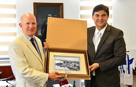 İngiliz Büyükelçi'den Fethiye Belediyesi'ne ziyaret