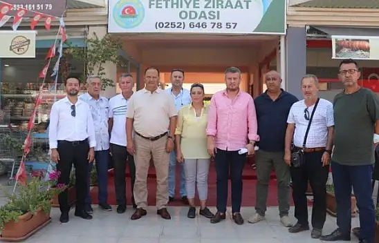 İyi Parti ilçe teşkilatından, Ziraat Odasına ziyaret