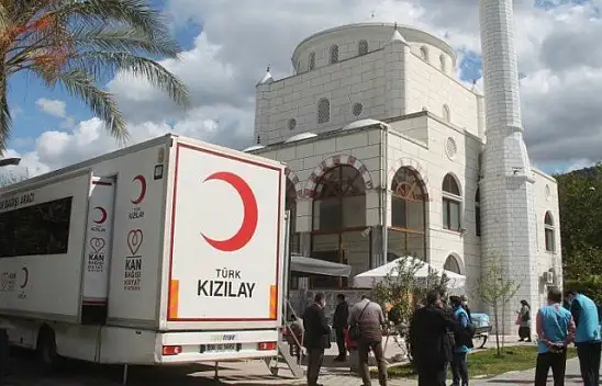 Kan Bağışı için Müftülük ve Kızılay el ele verdi