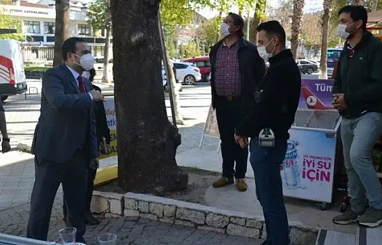 Kaymakam Fırat, 'Fethiye'yi maviye dönüştürelim'