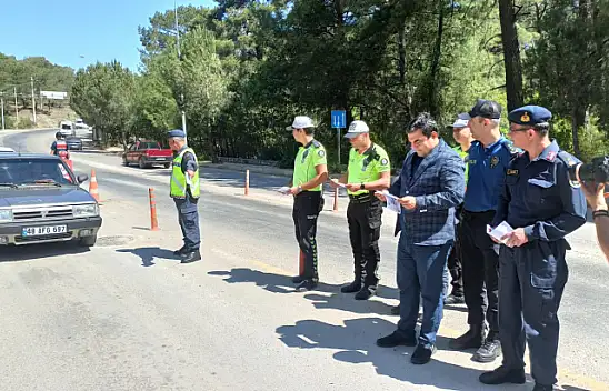 Kaymakamdan sürücülere bilgilendirme