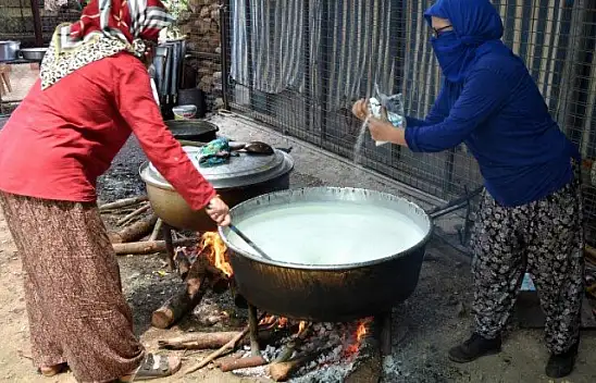 Kazanlar yangın işçileri için kaynadı