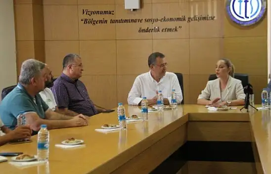 Milletvekili Gökcan, Fethiye iş dünyasına geçmiş olsun dileklerini iletti