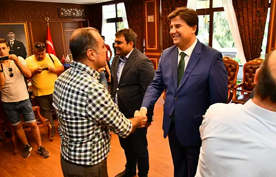 Protokol bayramlaştı