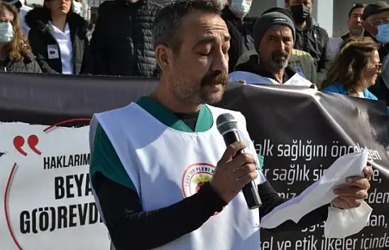 Tıp Bayramı'nda doktorlardan eylem