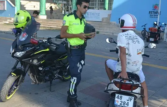 Trafiğe Kapalı Alanlarda Motor Kullananlara Ceza Yağdı
