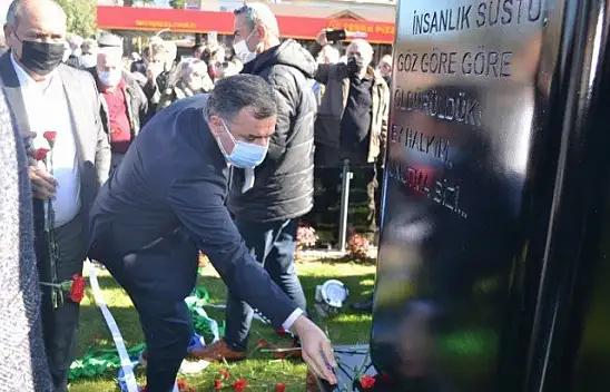 Uğur Mumcu anıtı açıldı