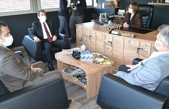 Vali Tavlı'dan SED Medya ve İGD'ye ziyaret