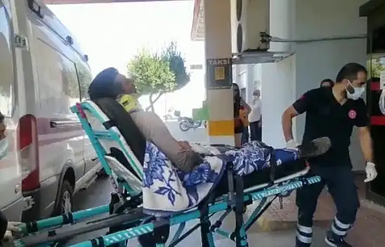 Yöre sakinleri yangın için seferber oldu