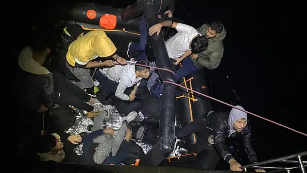 92 düzensiz göçmen yakalandı, 24'ü kurtarıldı