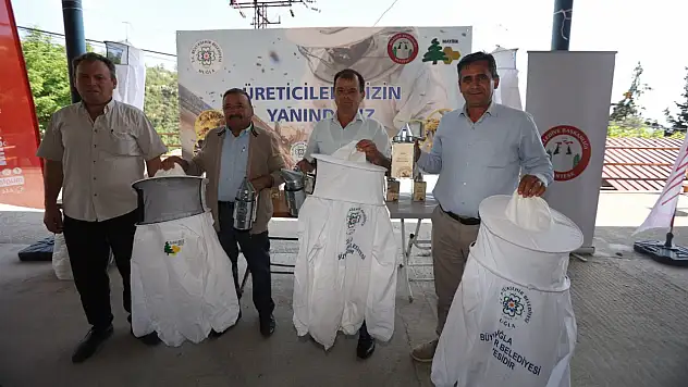 Büyükşehir'den Arıcılara Nefes Aldıran Destek