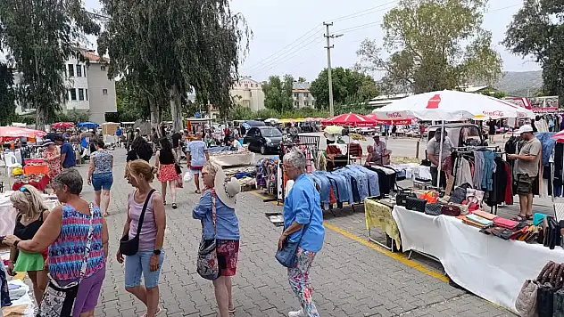 Çalış İlkbahar Kermesi'nde esnaf durgunluktan yakındı