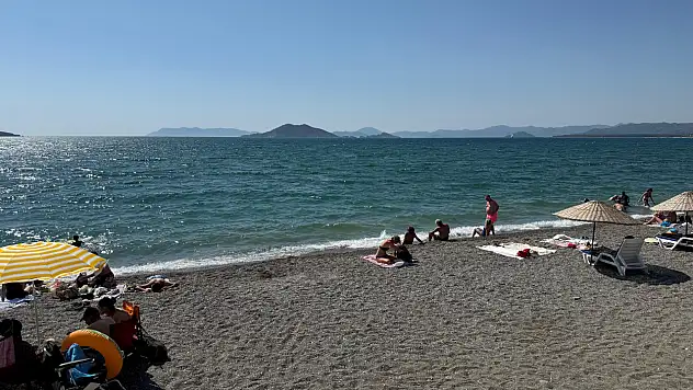 Çalış Plajı boş kaldı