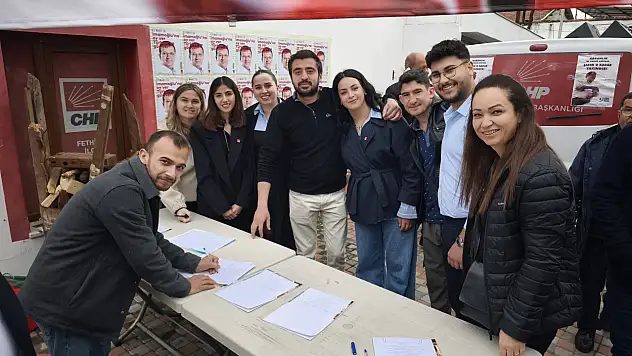 CHP Fethiye, İmamoğlu için imza topluyor