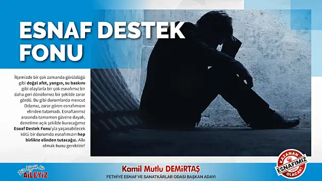 Demirtaş'tan Esnafı İlgilendiren Projeler