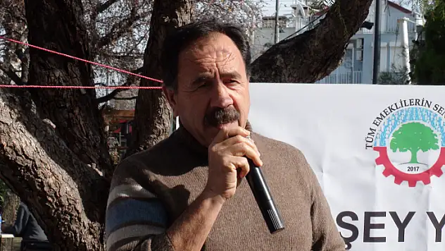 EMEKLİ MAAŞLARINA TEPKİ GÖSTERDİLER