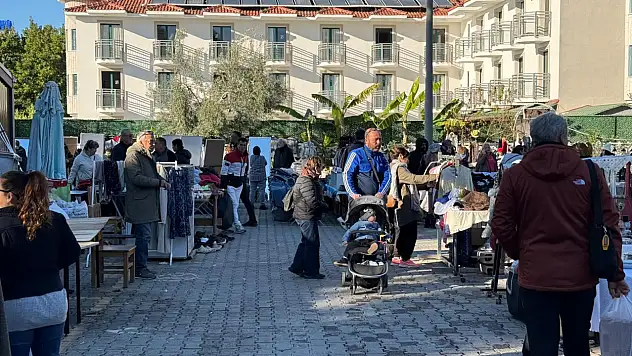 FETAV'ın İkinci El Pazarı Çalış'ta Yoğun İlgi Görüyor