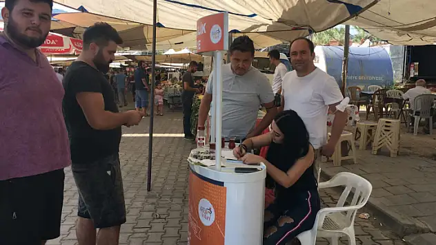 Fethiye AK Gençlik üye çalışmalarını sürdürüyor