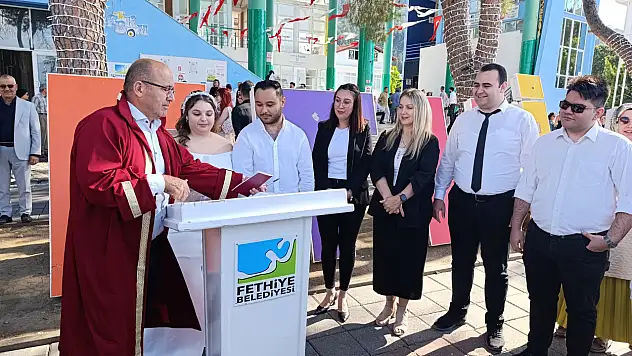 Fethiye'de 05.05.2025'te 45 Nikah Kıyıldı