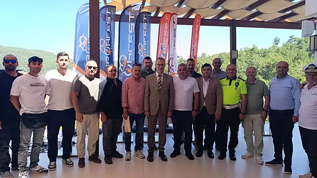 Fethiye'de 5. Uluslararası Fethiye Spor Festivali'nde emeği geçenler kahvaltıda buluştu
