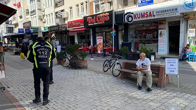 Fethiye'de balkondan tabak fırlatma olayı