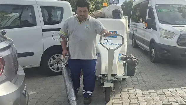 Fethiye'de 'Çevre Dostu' teknolojiyle temizlik