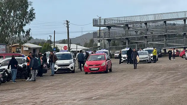 Fethiye'de Direksiyon Sınavlarında Yoğunluk