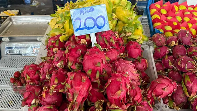 Fethiye'de Ejder Meyvesi Hasadı Başladı: Kilosu 200 TL