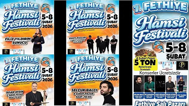 Fethiye'de hamsi, horon ve müzik dolu 4 gün