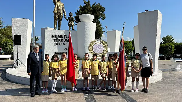 Fethiye'de İlköğretim Haftası Törenle Başladı