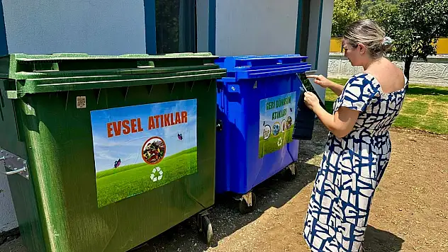 Fethiye'de QR Kodlu Atık Sistemi