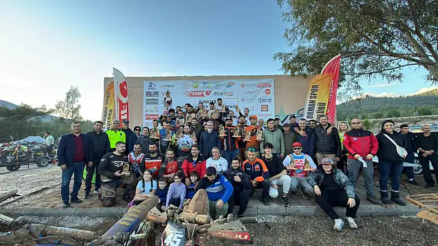 Fethiye'de Türkiye Enduro ve ATV Şampiyonası'nda Final Heyecanı Sürüyor